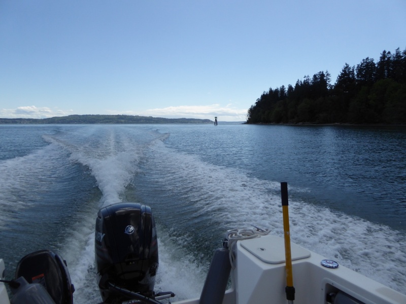 Cruising back North towards Deception Pass