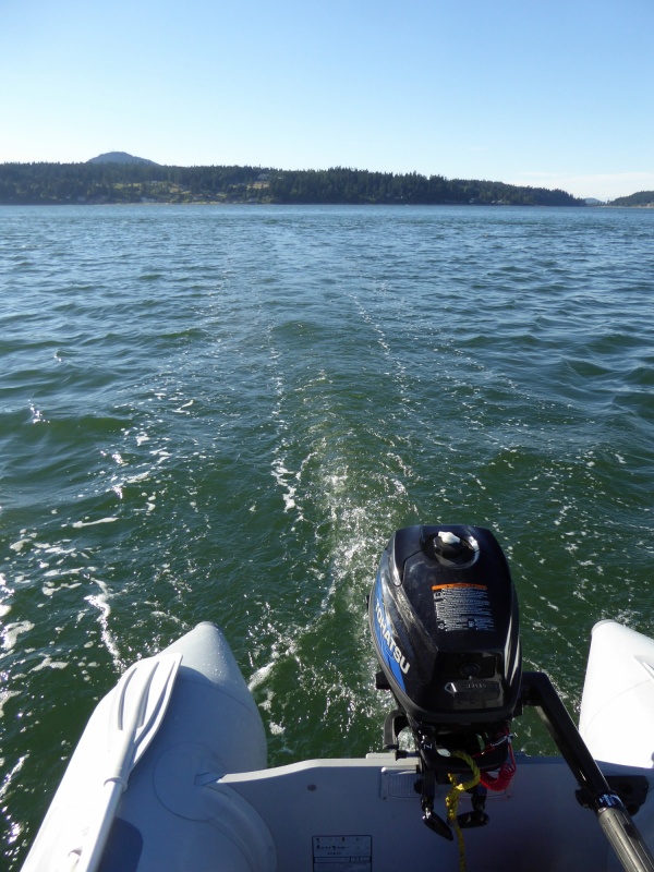"Cruising" from Skagit island back to Hope Island