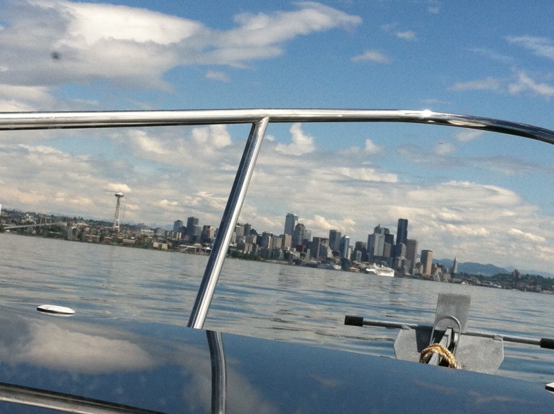 cruising into elliot bay