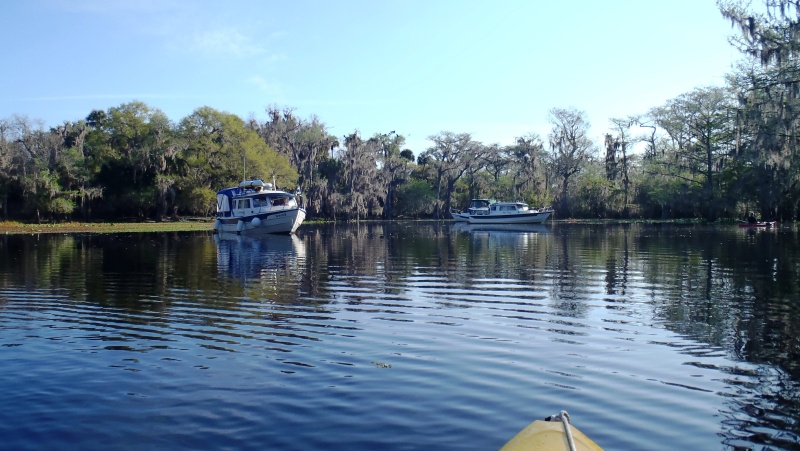 Crystal Sea, Meri Aura, and Blue Days anchored at Deep Creek.