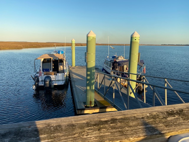 CTraveler and Mystery Girl on the St Marys town dock