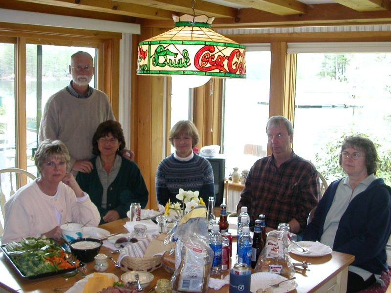 (CTYankee) The crew at lunch at "Tuffy's"