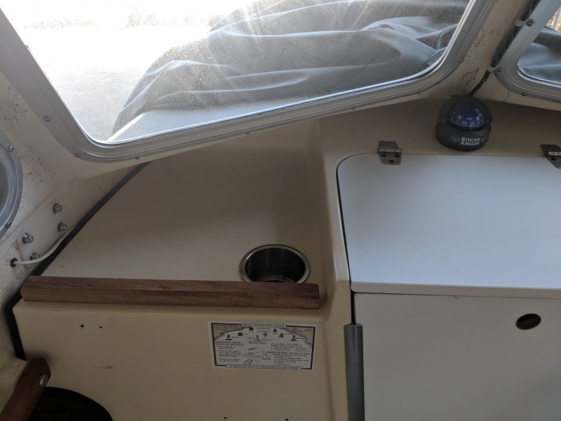 Cup Holders added, And wood Stop
