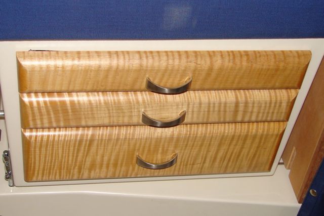 Curly Maple Drawer Fronts