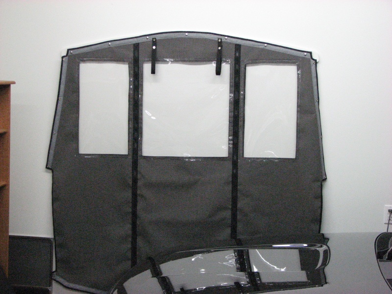 Curtain Storage in Shop