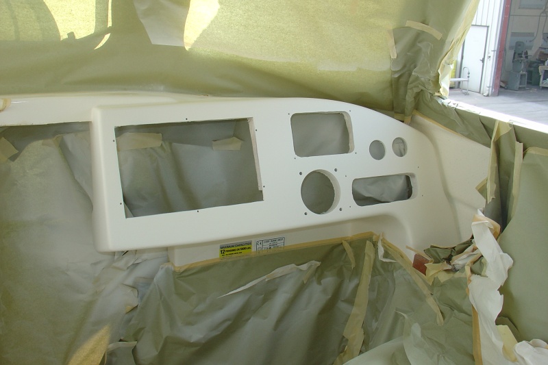 Cut out for larger display Furuno 10.4" and gelcoat