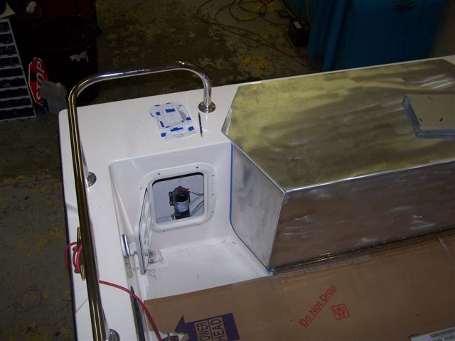 (Cygnet)location for aft steering on corner