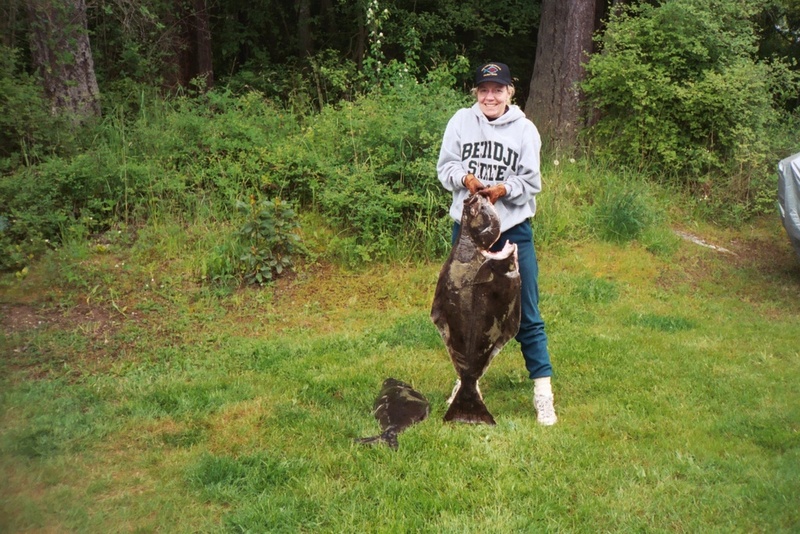 Cynthia with her Derby fish, #40, produced $190 ! ! !