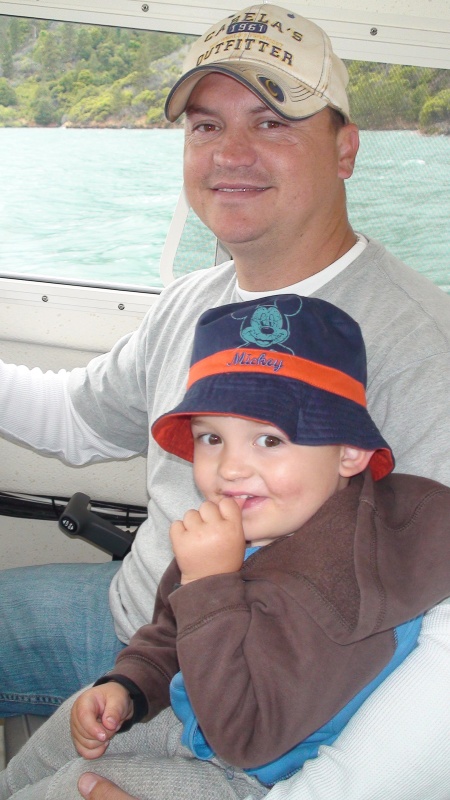 Dad and Son on Memorial Day 2011.