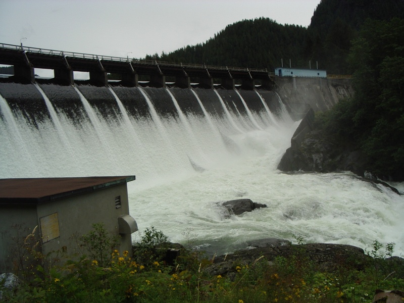 Dam at Ocean Falls