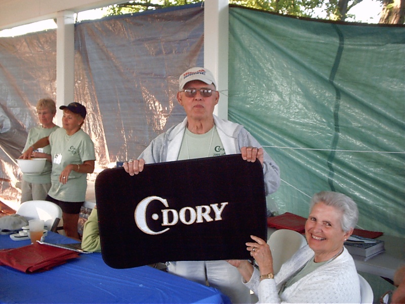 Dan and Judy with their new mat