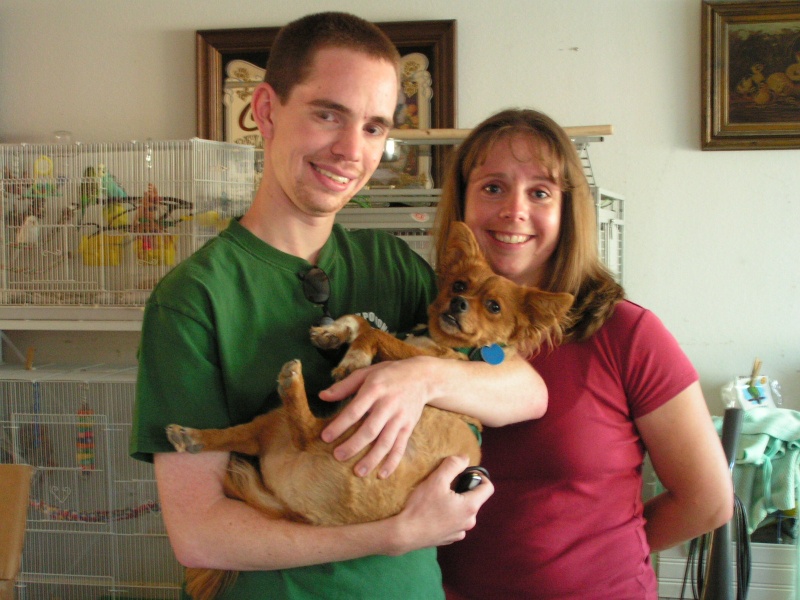 Daughter's "Rusty" and fiance.