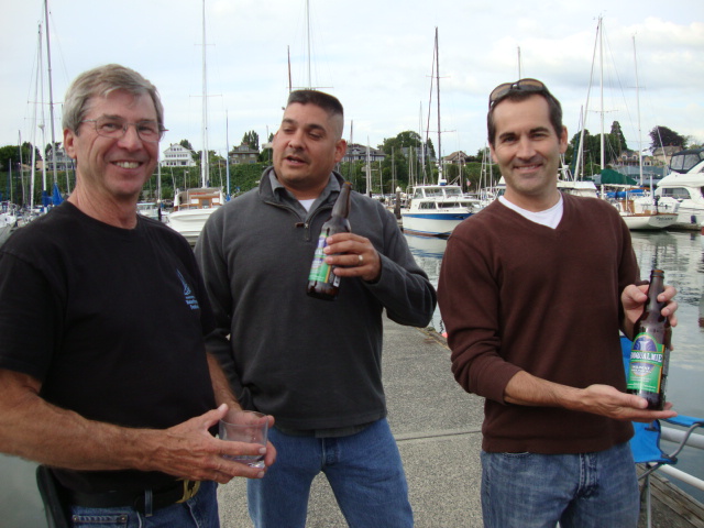 David (ANNA LEIGH) with 
with Scott & Jeff of TRITON