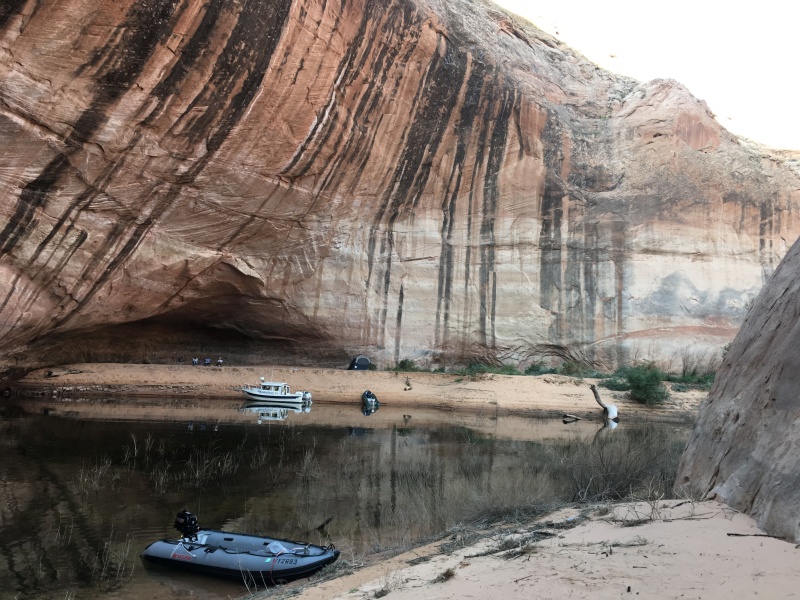 Davis Gulch campsite