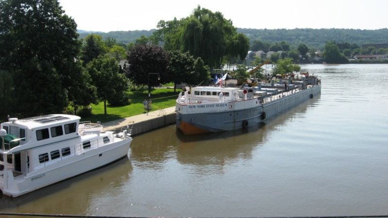Day Peckinpaugh docked at Waterford