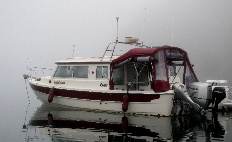 Daydream in Early Moring Fog at Tombolo Cove