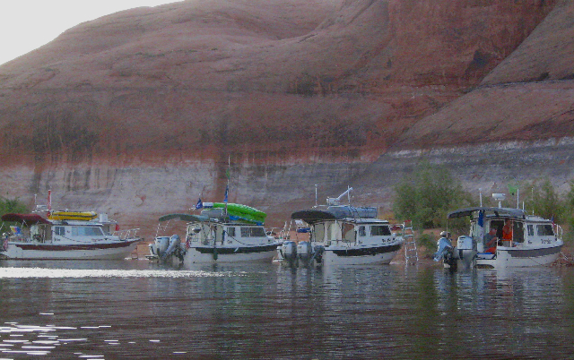 Daydream, Laurna Jo, Sea Pal and Traveler on Beach at Oak Canyon 9-19-09.Sized