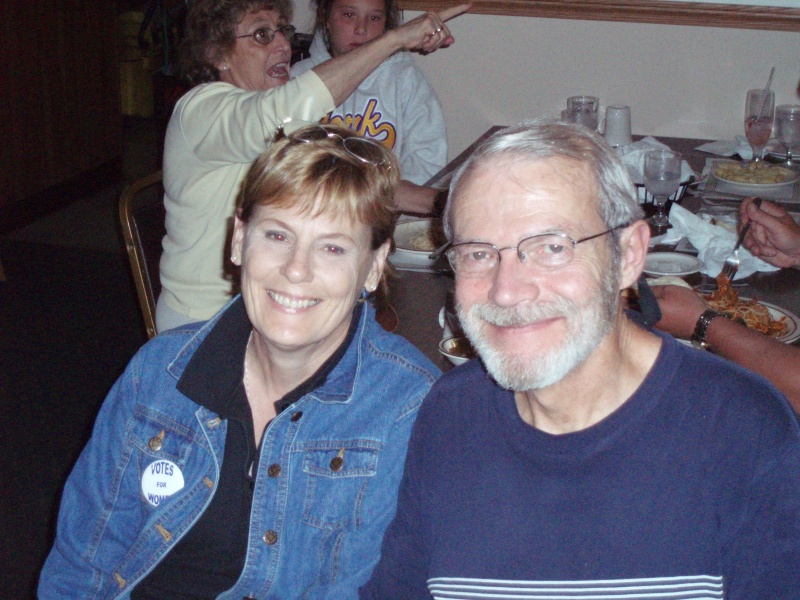 Dayna & Dave Paxton at 1st dinner