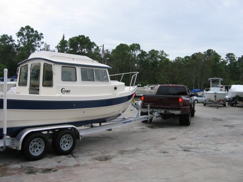 Dealer's pick-up truck ready to go