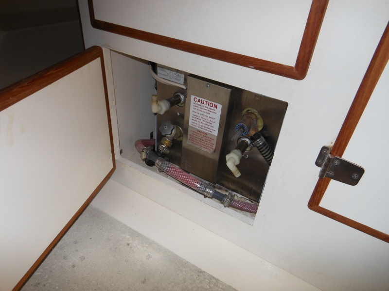 Dec 2013, 6 G hot water heater (bypassed for winter).