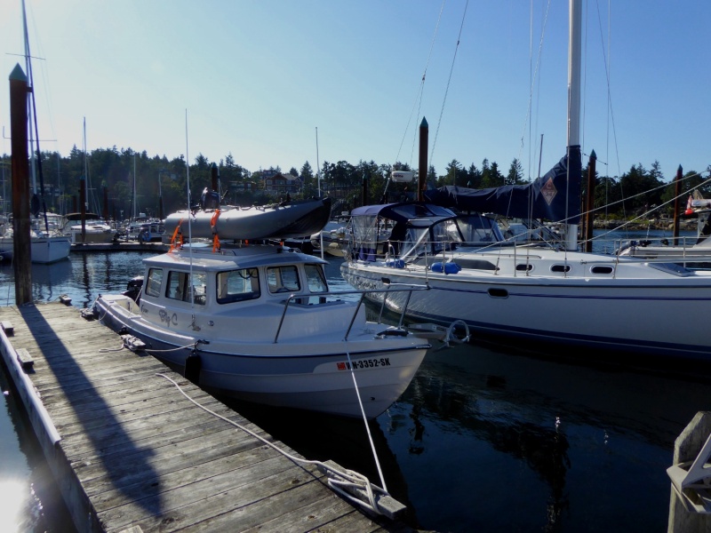 Decided to tuck into Schooner Cove for the night. 148 NM trip total so far.