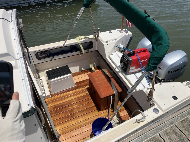 Deck grate build.