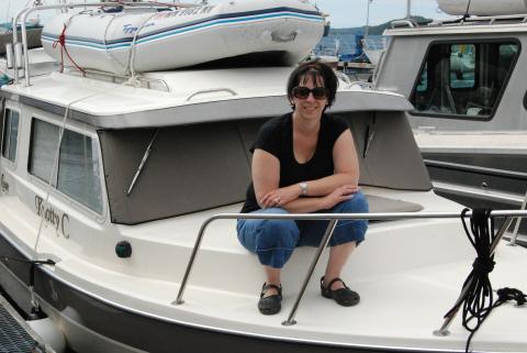 Dee and Knotty C in Prince Rupert, British Columbia