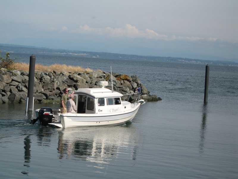Departing Mariner\'s Cove