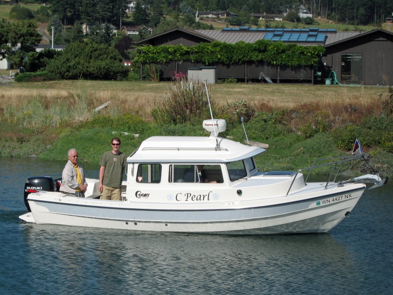 Departing Mariner's Cove