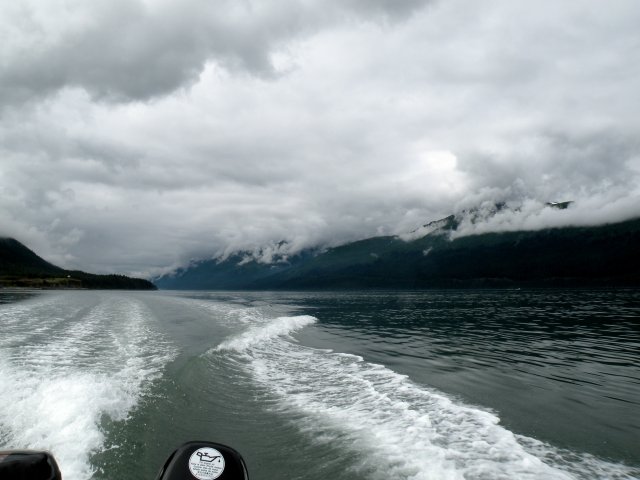 Departing Marmion Island