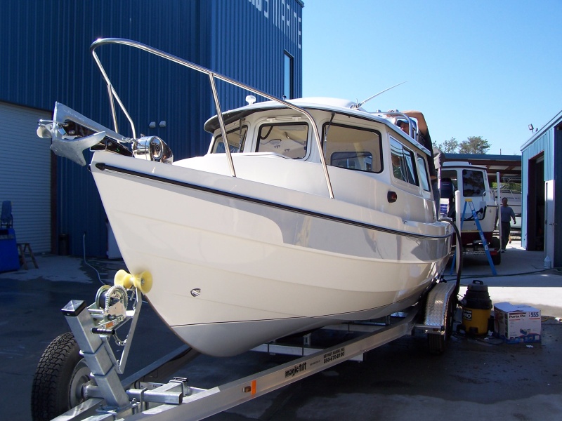 Detailing (before??) sea trial