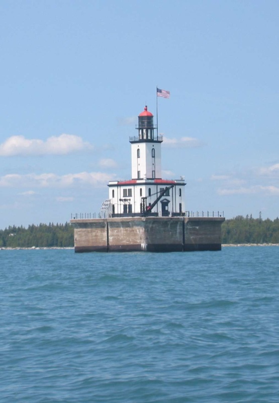 Detour Light, Lake Huron entrance to St. Mary's River