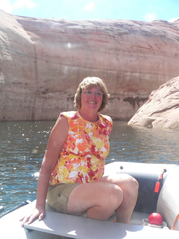 Diane wanted to find out herself about the new dinghy practicality and performance