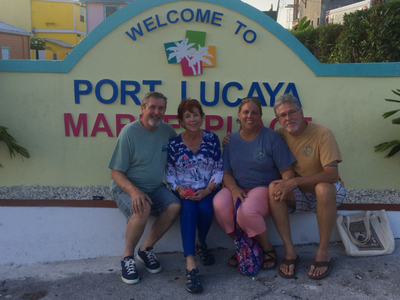 Dick, Juanita, Daryl and Gerry (left to right)