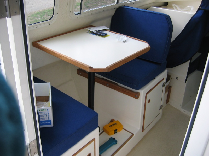 Dinette table... still waiting for factory modification