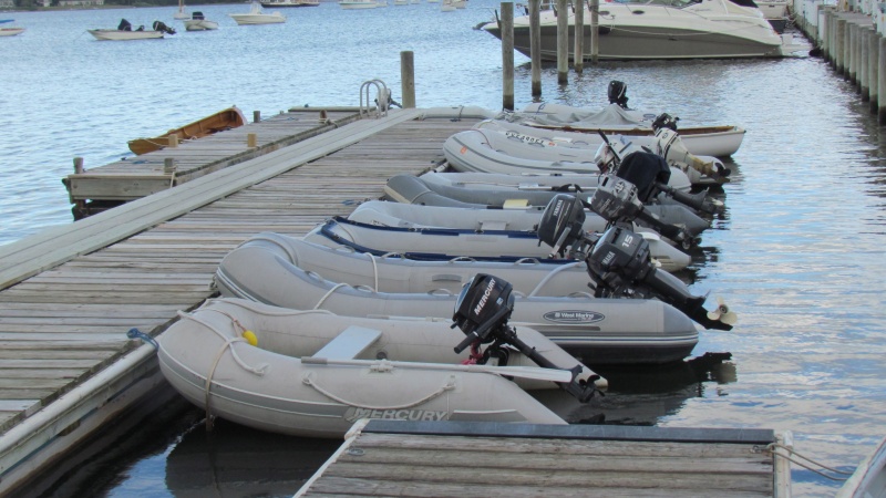 dingy dock at Coecles Harbor