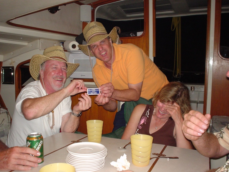 Dingy Race award for last place!!