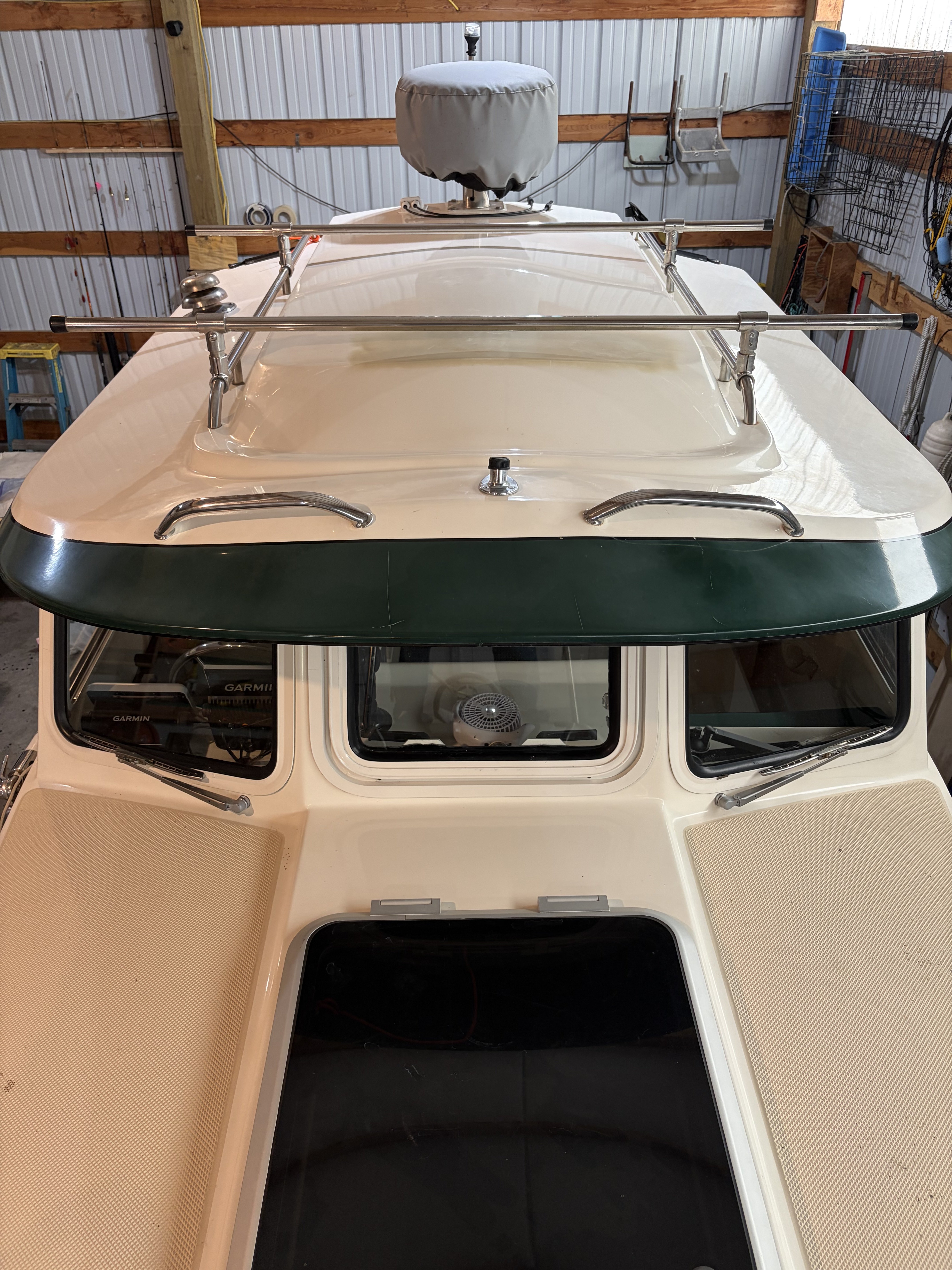 Dingy roof rack