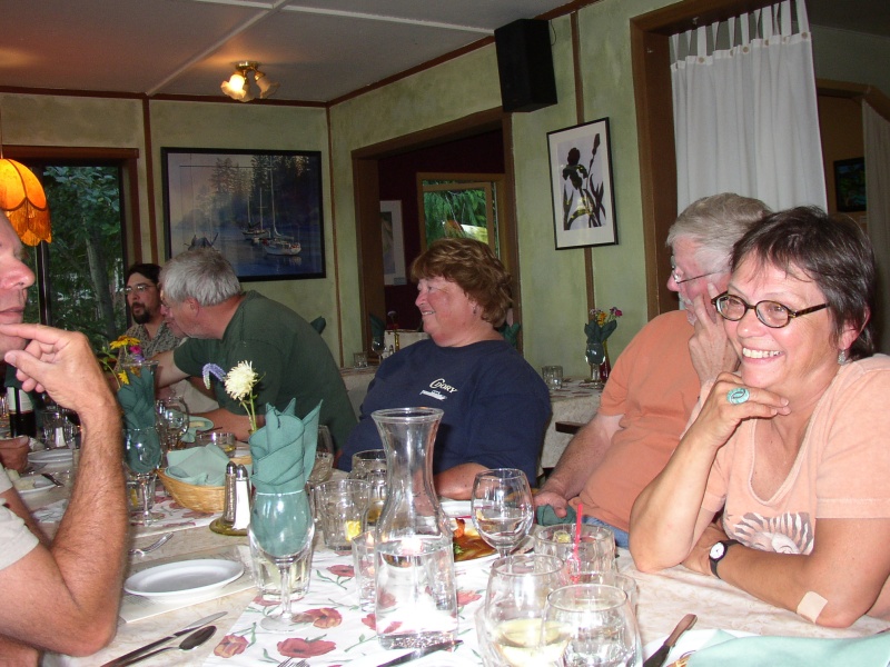 Dinner at Gorge Harbor, meal was fantastic.