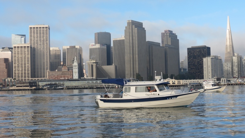Dinner Belle II leaving San Francisco.