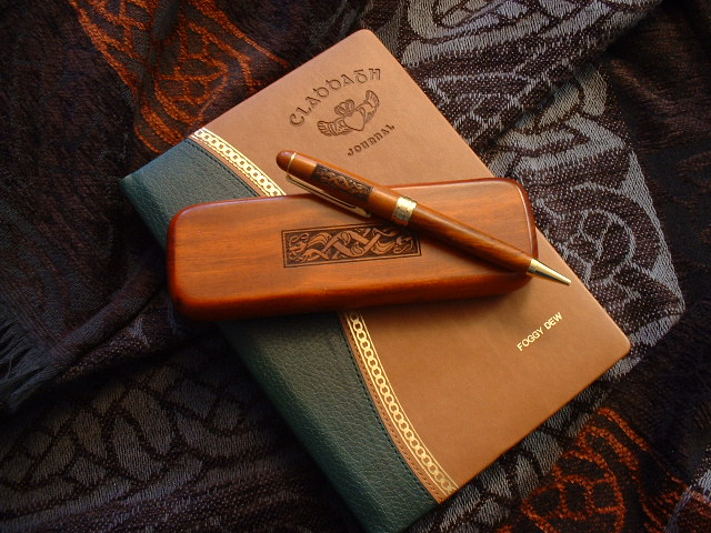 Direct from Dublin, our new logbook. Our very first purchase for the new boat.