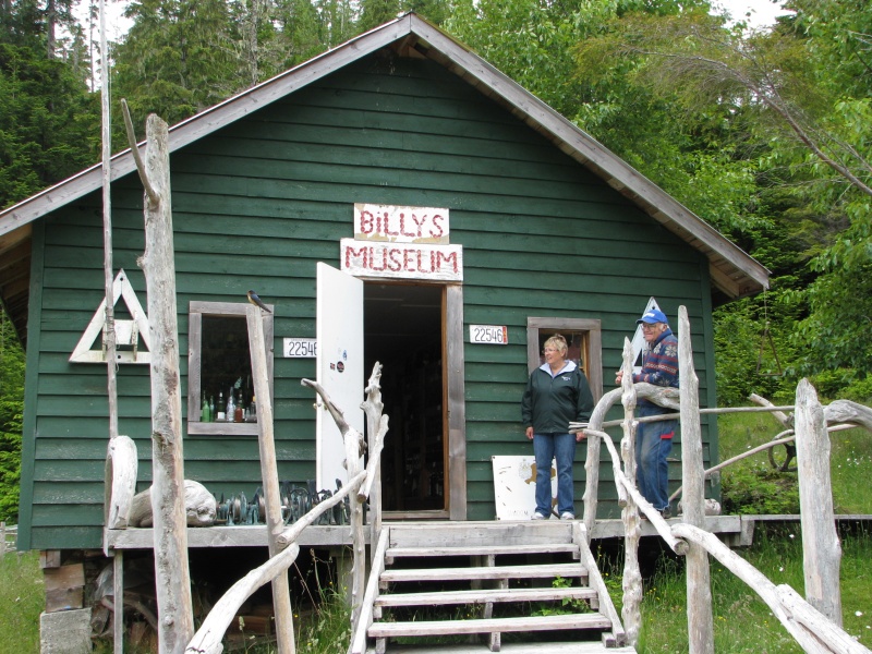 Dixie and Billy Proctor at his museum