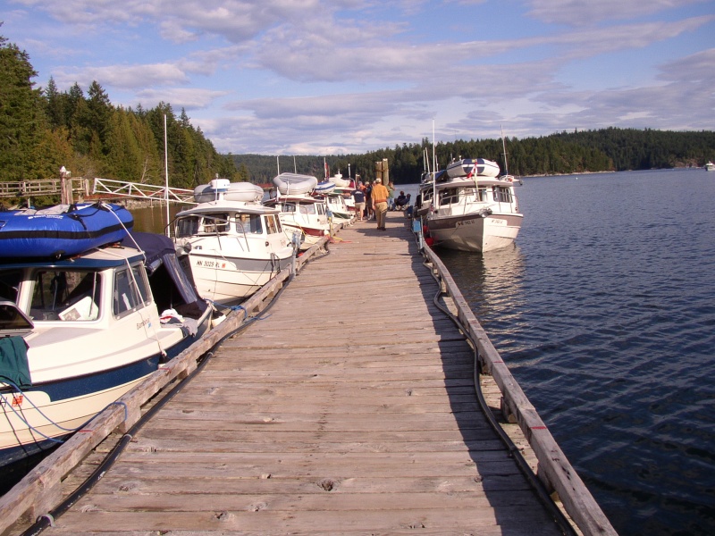 Dock at Gorge Harbor