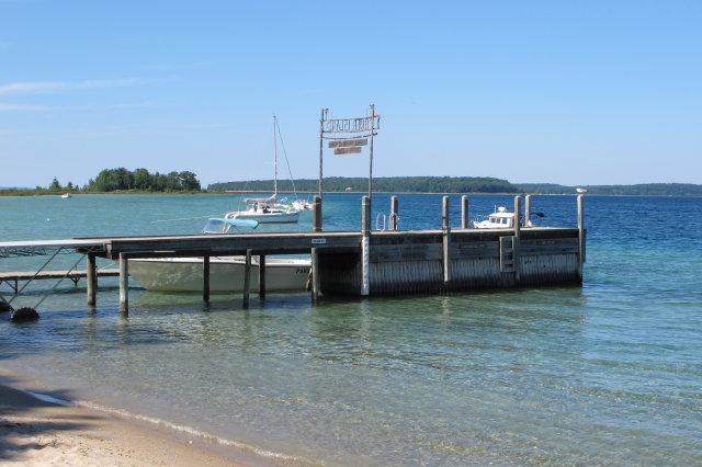 Dock at Power Island.