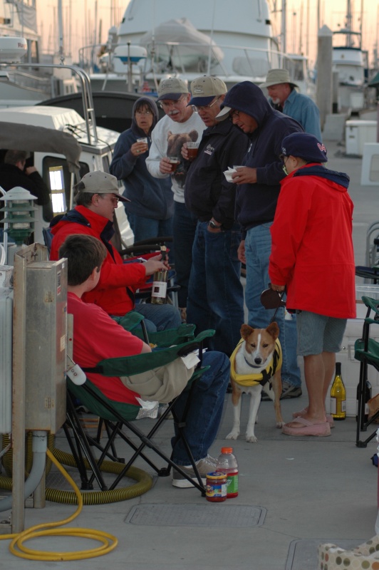 Dock Party at Santa Barbara