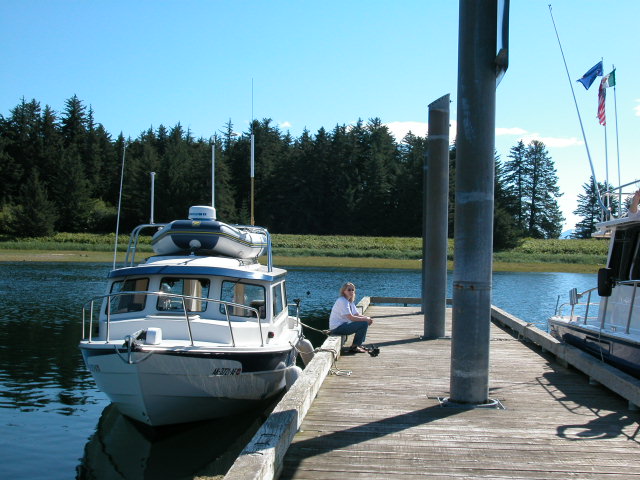 Docked at Swanson Harbor/First Mate