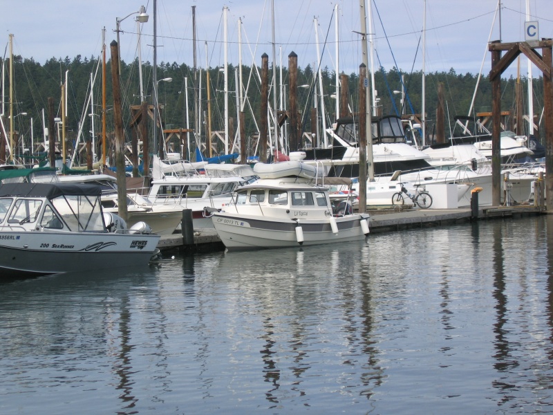 Docked in Friday Harbor