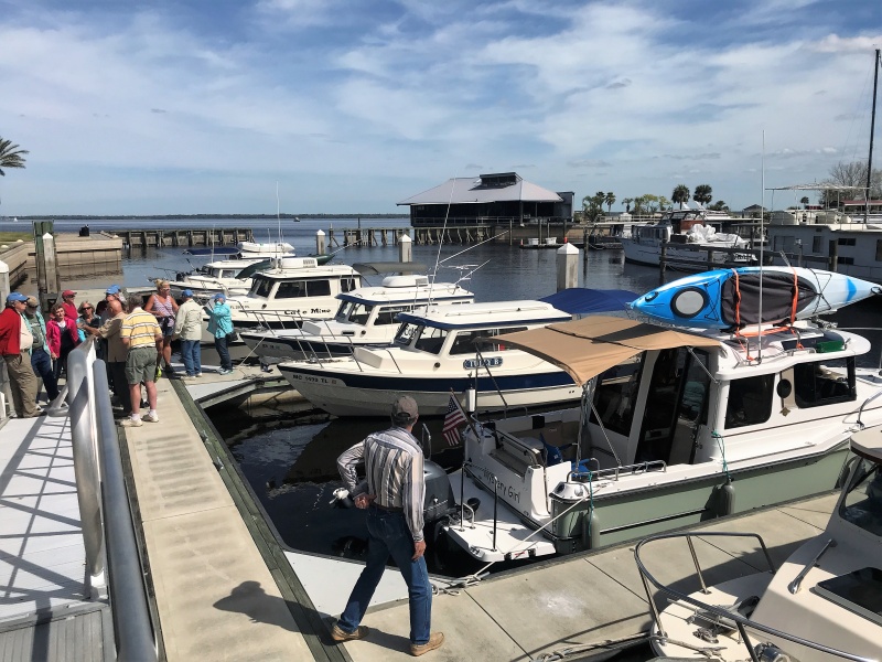 Docking at Sanford West Basin