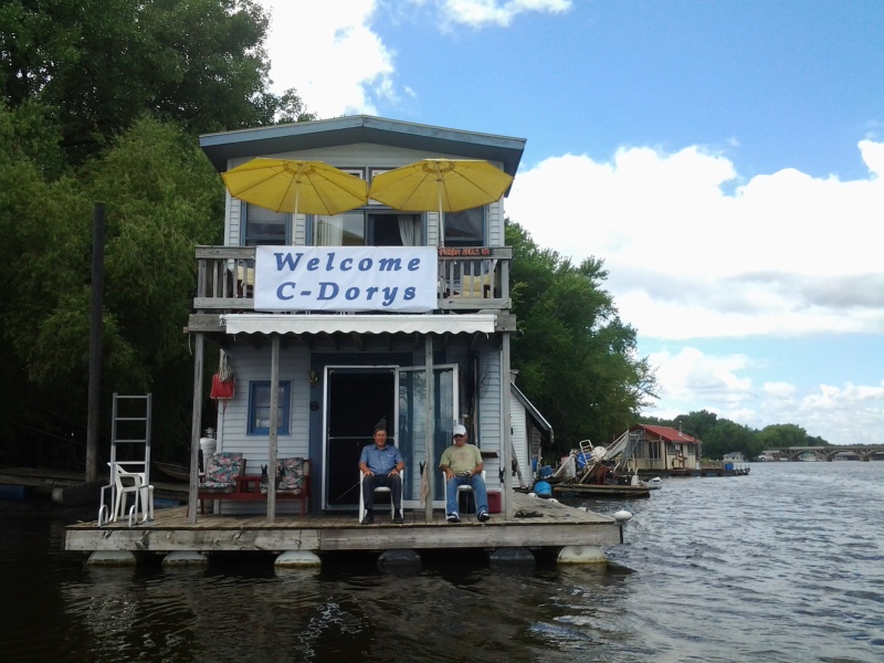 Doug's boathouse.