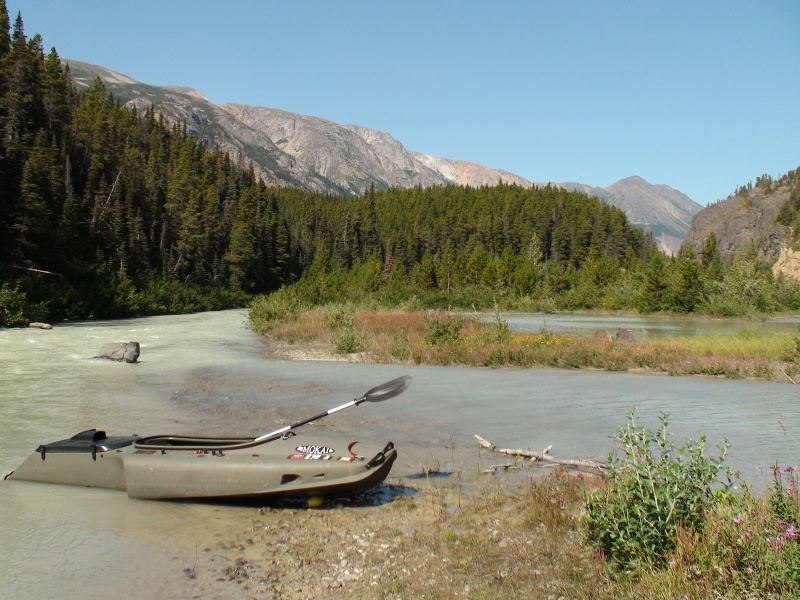down stream view